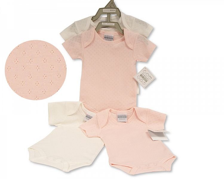 Baby 2 pcs Pointelle Bodysuit Gift Set
