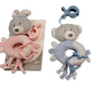 Baby Activity Toy with Rattle Chime - Rabbit/Bear