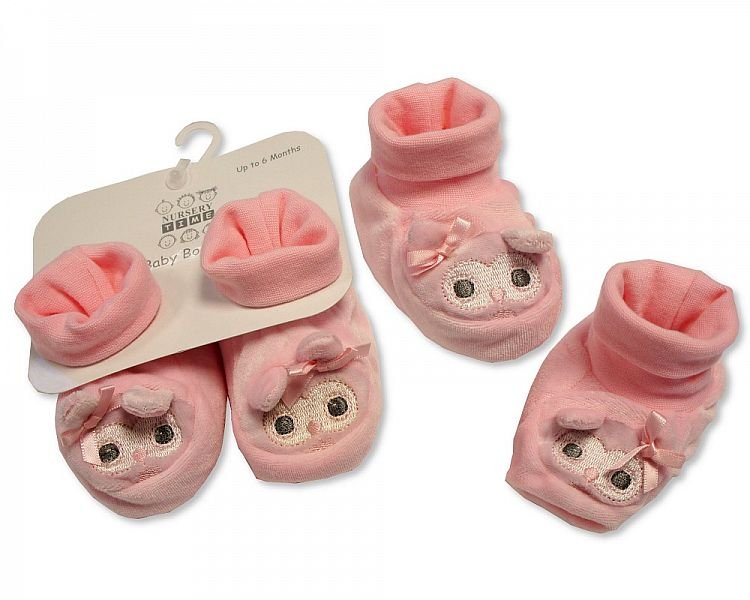 Baby Booties - Owl