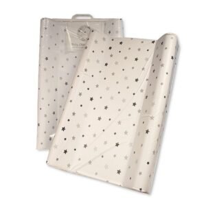 Baby Changing Mat with Raised Edges - Stars