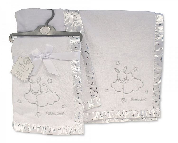 Baby Christening Wrap - Heaven Sent