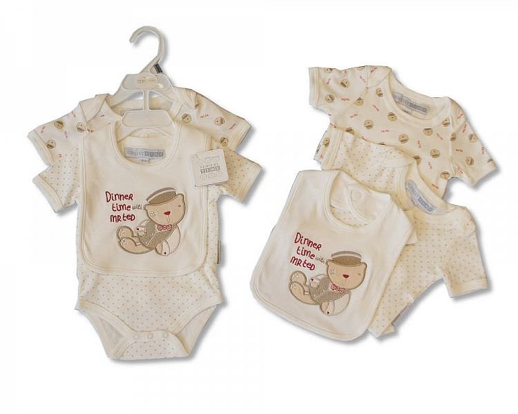 Baby Cotton Gift Set - 3 pcs - Mr Ted