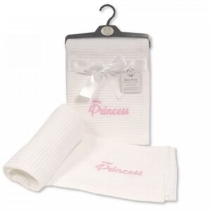 Baby Cotton Waffle Wrap - Princess