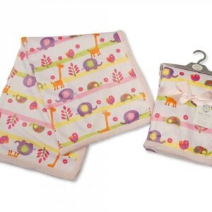 Baby Girls Wrap - Animals