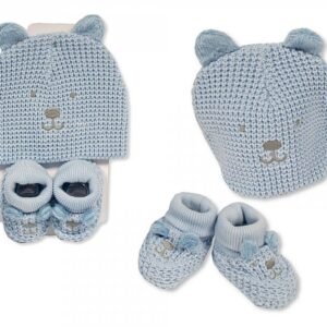 Baby Hat and Booties Set