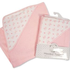 Baby Hooded Towel - Duck/ Flower