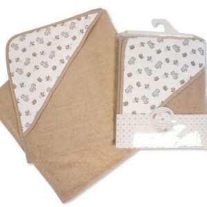 Baby Hooded Towel - Elephant/ Tiger