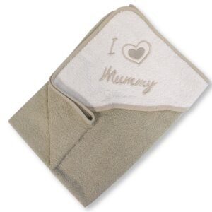 Baby Hooded Towel - I Love Mummy