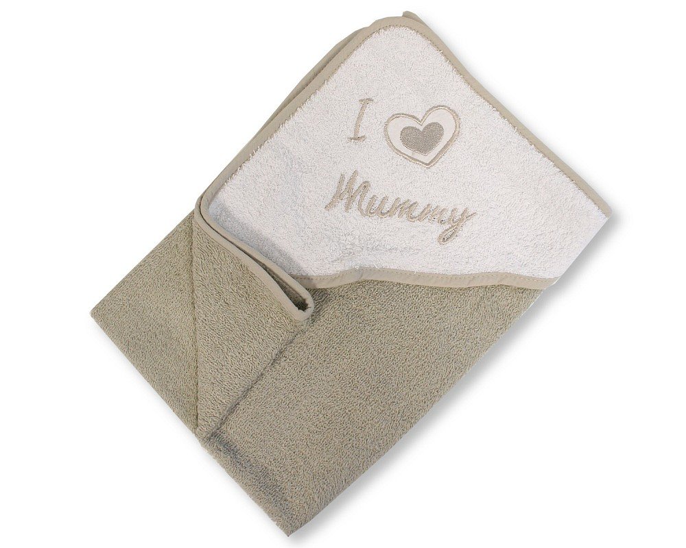 Baby Hooded Towel - I Love Mummy