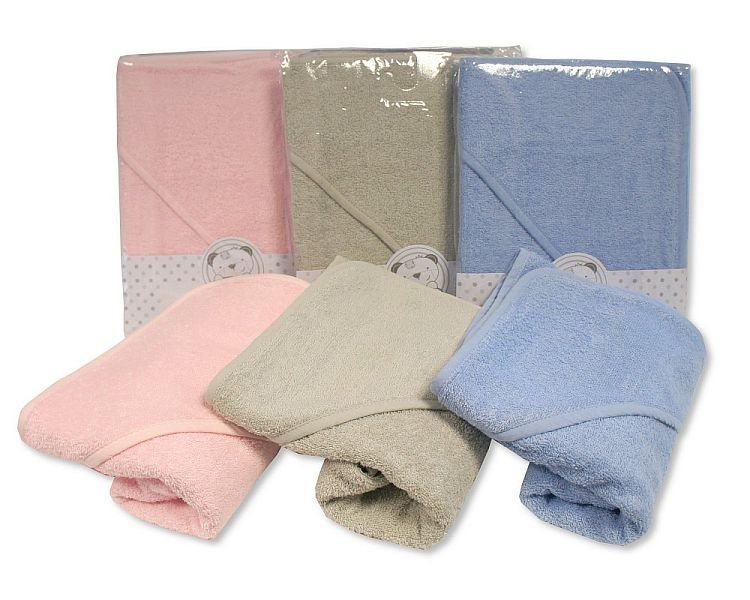 Baby Hooded Towel - Plain
