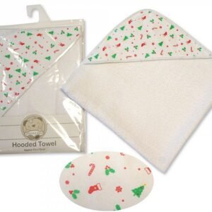 Baby Hooded Towel - Xmas