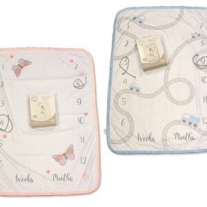 Baby Milestone Photo Prop Blanket