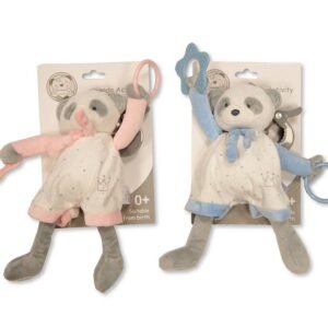 Baby Panda Activity Toy with Clip and Teethers