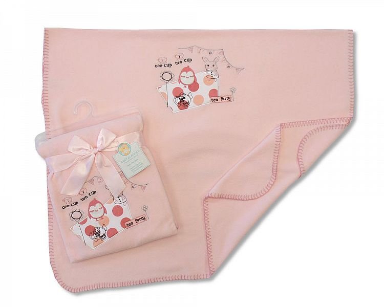 Baby Pram Blanket - Tea Party