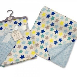 Baby Reversible Wrap - Stars - Sky