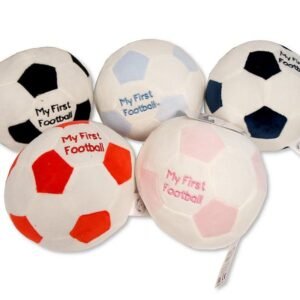 My First Football' Baby Soft Toy with Rattle