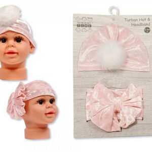 Baby Turban Hat and Headband