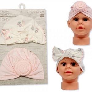 Baby Turban Hats - Pack of Two