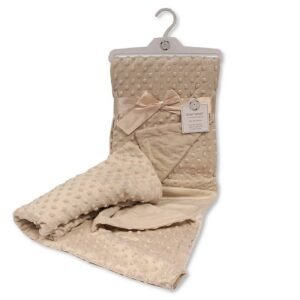 Baby Velour Bubble Wrap - Taupe