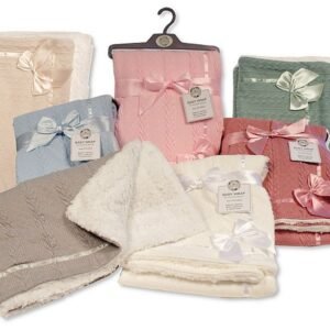 Baby Wrap with Bow and Lace