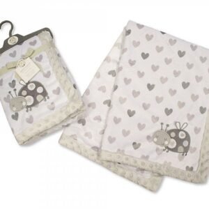 Baby Wrap with Embroidery - Ladybird