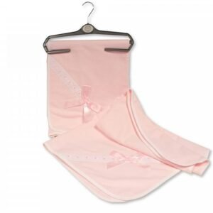 Baby Wrap with Lace Ribbon and Bow