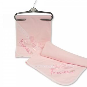 Baby Wrap with Lace Ribbon and Bow - Princess