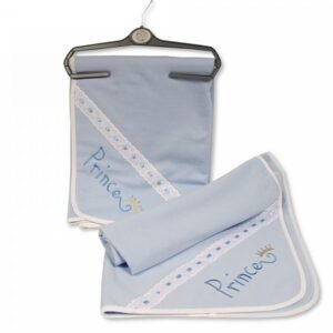 Baby Wrap with Lace Ribbon - Prince