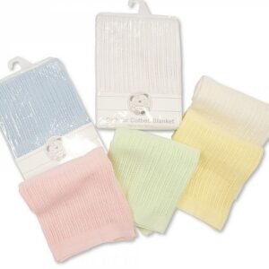 Cotton Cellular Cot-Bed Blanket-501