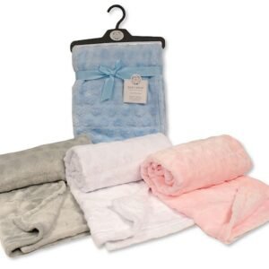 Embossed Baby Wrap - Hearts