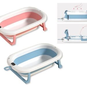 Foldable Baby Bathtub with Thermometer