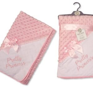 Quilted Baby Bubble Wrap with Bow - Pretty Princess