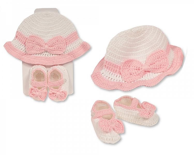 Baby Hat and Booties Set - Image 2