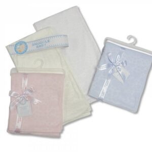 Baby Embossed Pram Blanket