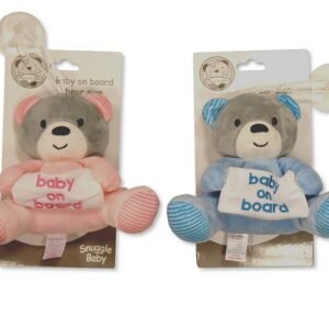 Soft Toy with ' Baby on Board ' Sign