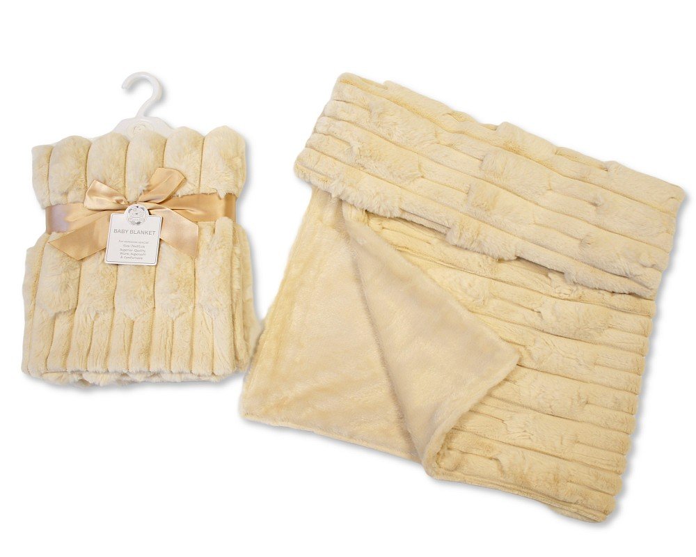 Baby Plush Fur Wrap - Image 2