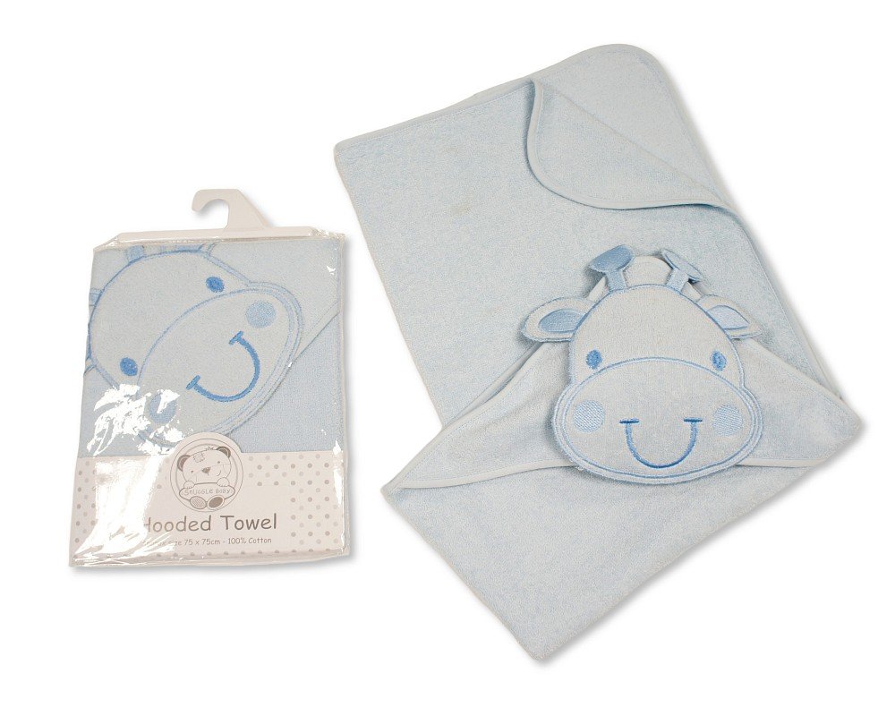 Baby 3D Hooded Towel – Giraffe-Full color - Image 3